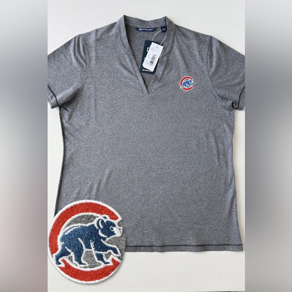 NWT Chicago Cubs Baseball Women’s T Shirt – Size Large Cutter & Buck